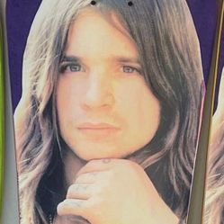 Ozzy Osbourne Skateboard Deck Legend Flocked 