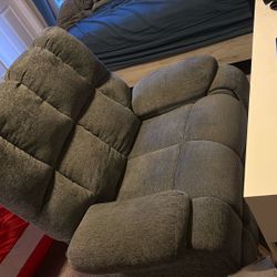 XL Gray Rocking/ Reclining Chair 