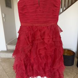 Red BCBG Dress size S
