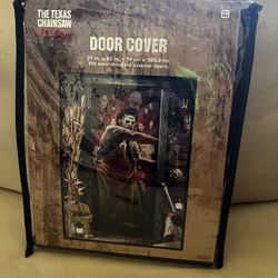 Halloween Texas Chainsaw Massacre Leatherface Door Cover Halloween Décor