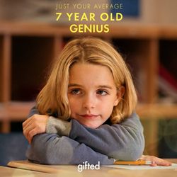 Gifted [DVD] Starring: Chris Evans; Mckenna Grace, Octavia Spencer (CASH ONLY)