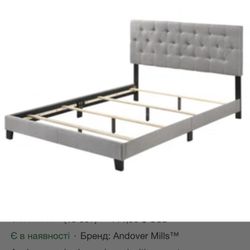 New Full Size Platform Bed Frame With Headboard 
