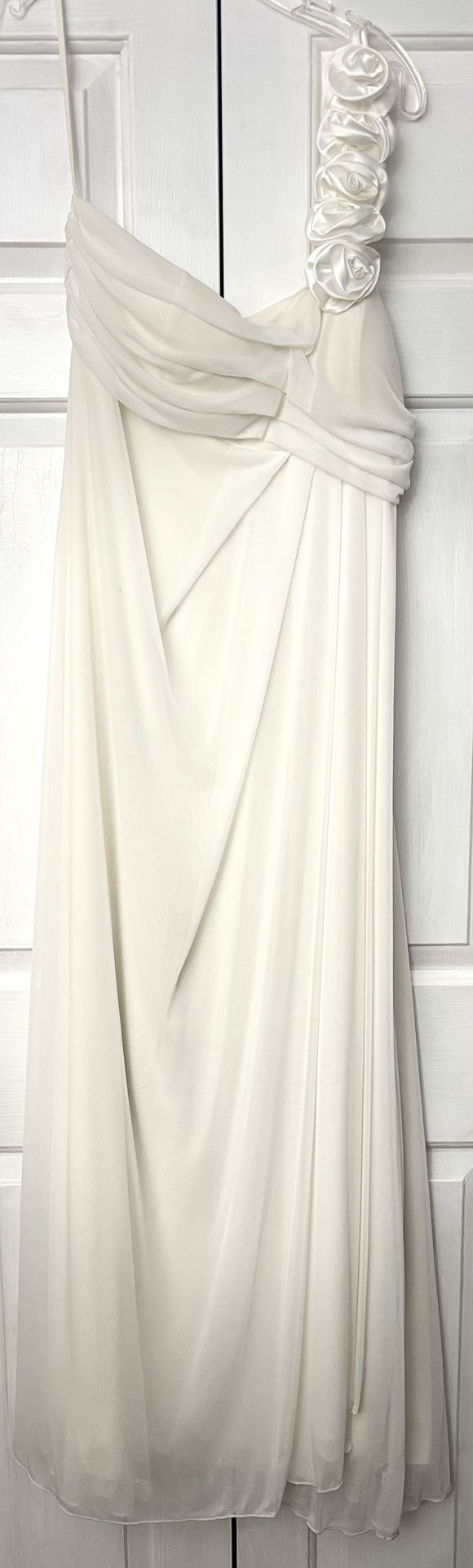 FREE! Ivory ankle length gown