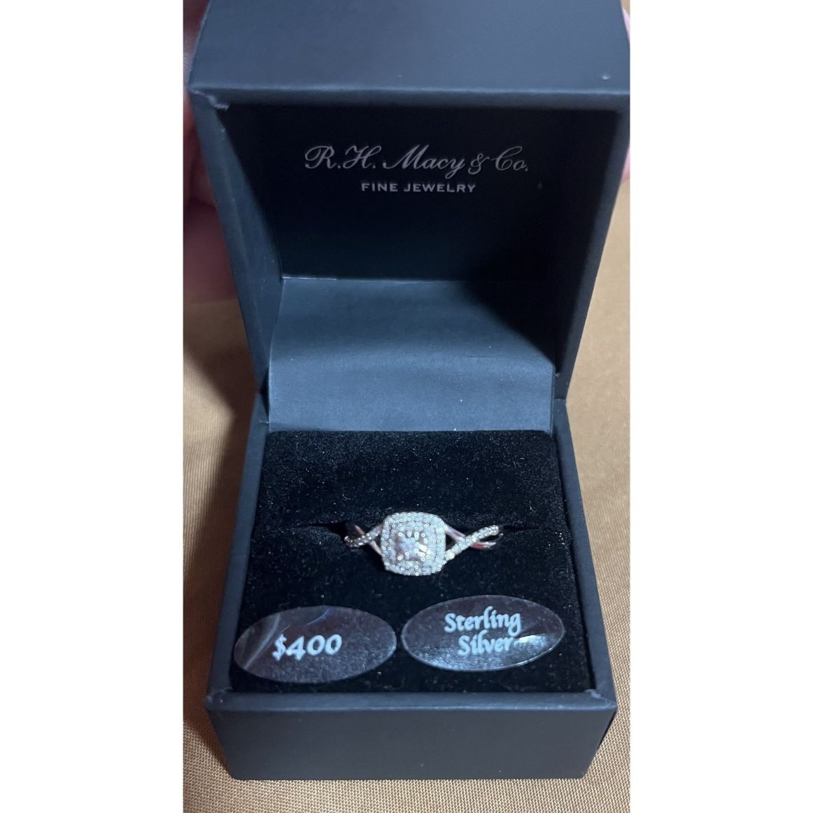 Diamond Ring (1/5 ct. t.w.) in Sterling Silver