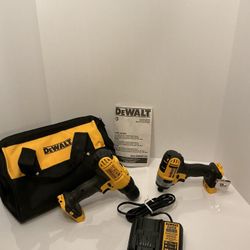 DEWALT 20V MAX Cordless Drill and Impact Driver, Power Tool Combo Kit 
