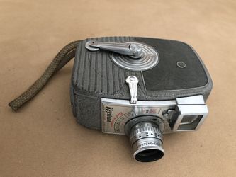 Vintage 1950s Keystone 8 mm Movie Camera K 25 Capri Dial-o-Matic Excellent Display Piece Appears to Still Work Too