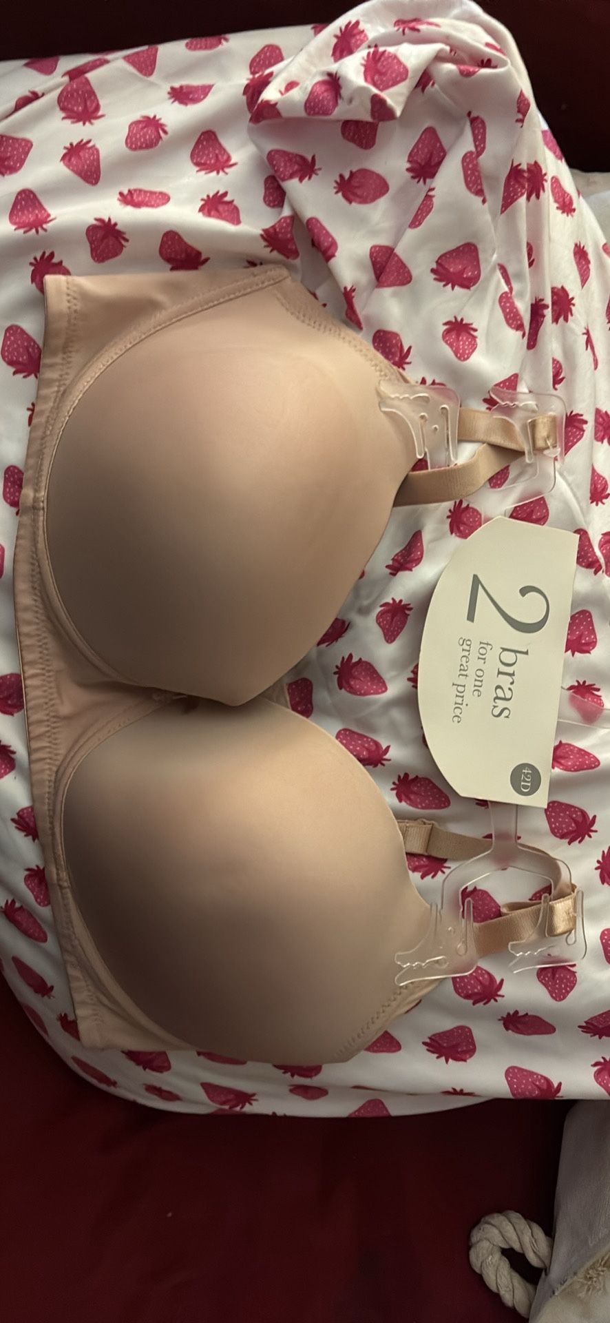 NEW Pure Beauty Bra Beige Size 42D