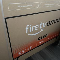 Fire TV Omni 55” 4K QLED (NEW)!