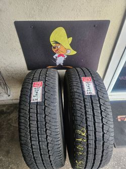 275/70/18 Michelin Tires (2)