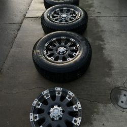 Truck Rims With Tire 4x4