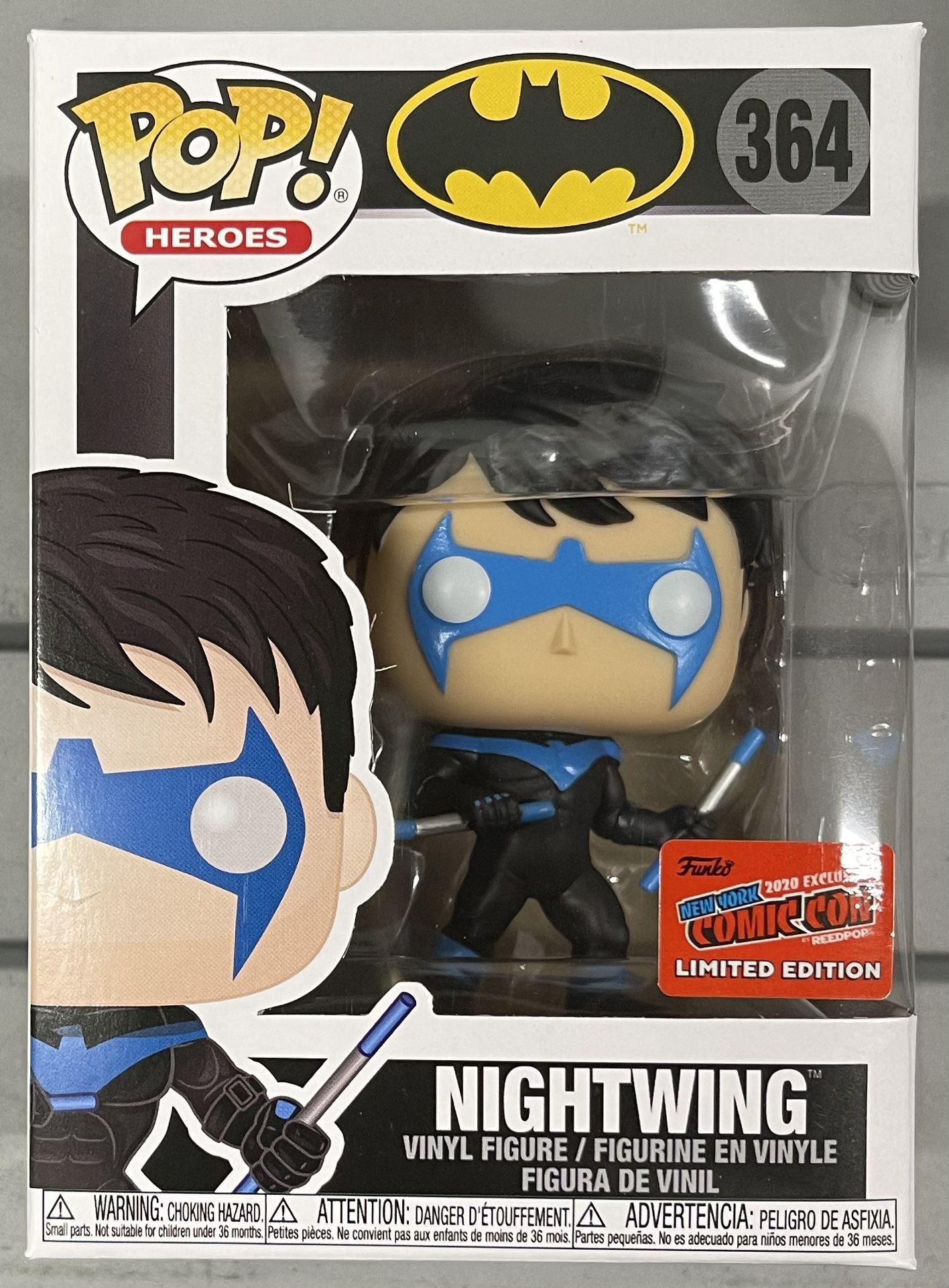 Funko Pop Nightwing 2020 NYCC Exclusive