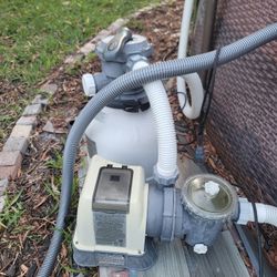 Bomba De Arena Para Piscina En Excelente Estado 