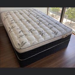 BRAND NEW PILLOW TOP MATTRESSES ✅ COLCHONES NUEVOS PILLOW TOP 💯‼️ QUEEN SIZE $150 ❌ $210 With Box Spring FULL SIZE $140❌ $200 With Box Spring💥