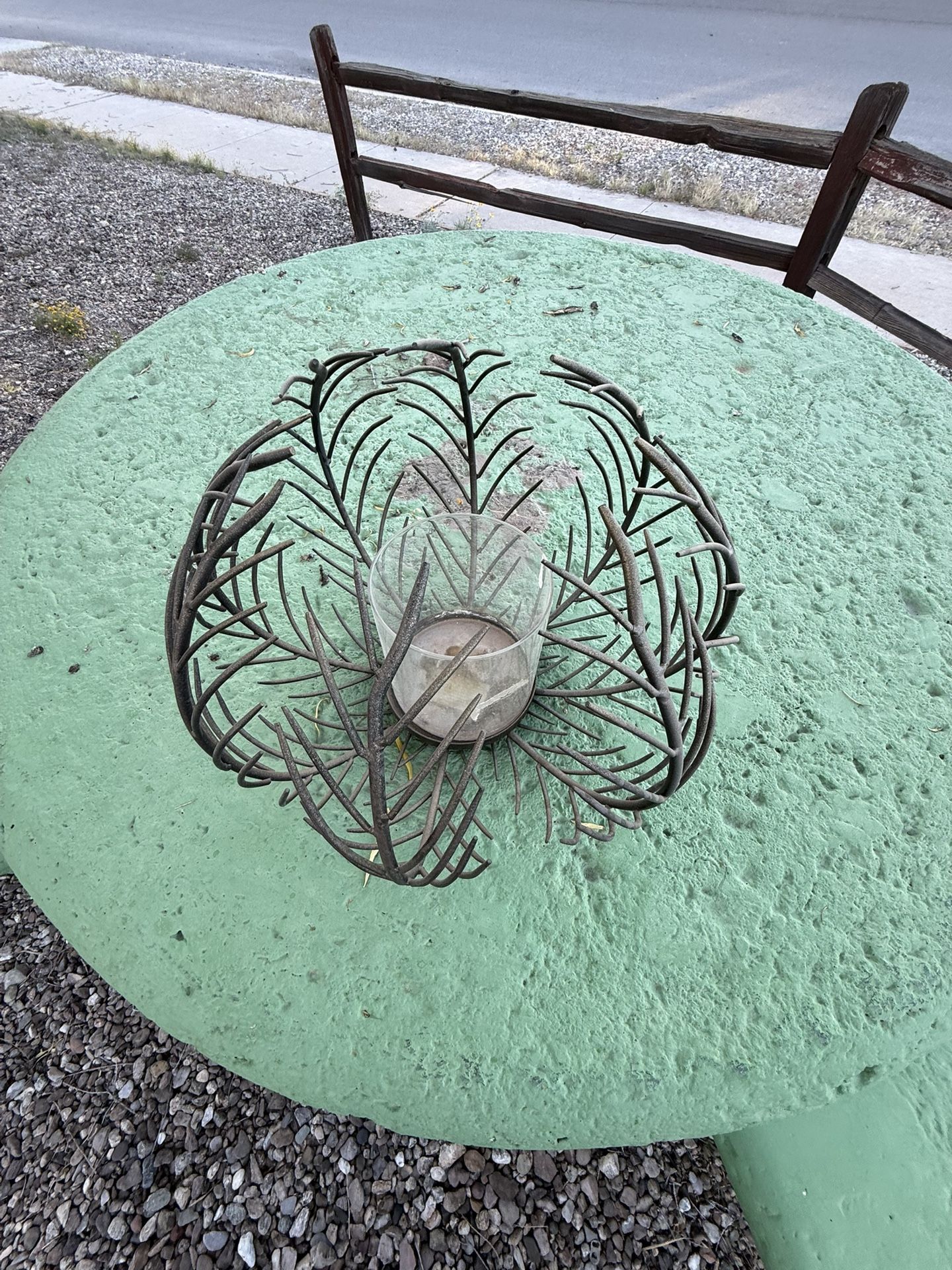 Metal Branch Candle Holder