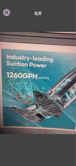 Pool Vacuum Cordless