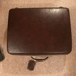 Vintage Antique Samsonite Hard Case Shell Luggage