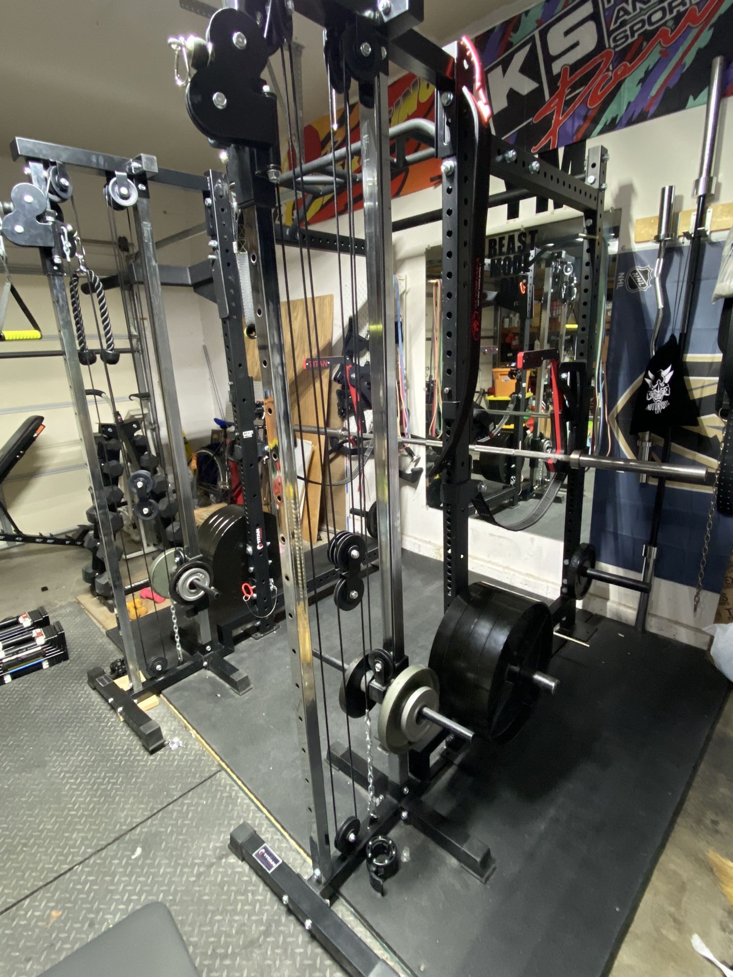 Titan T3 Power Rack With Attachments PENDING ***
