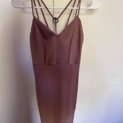 Mauve Bodycon Dress