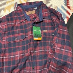 Orvis Flannel Shirt 