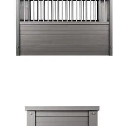 Ecoflex Dog Kennel/Side Table And New Condition