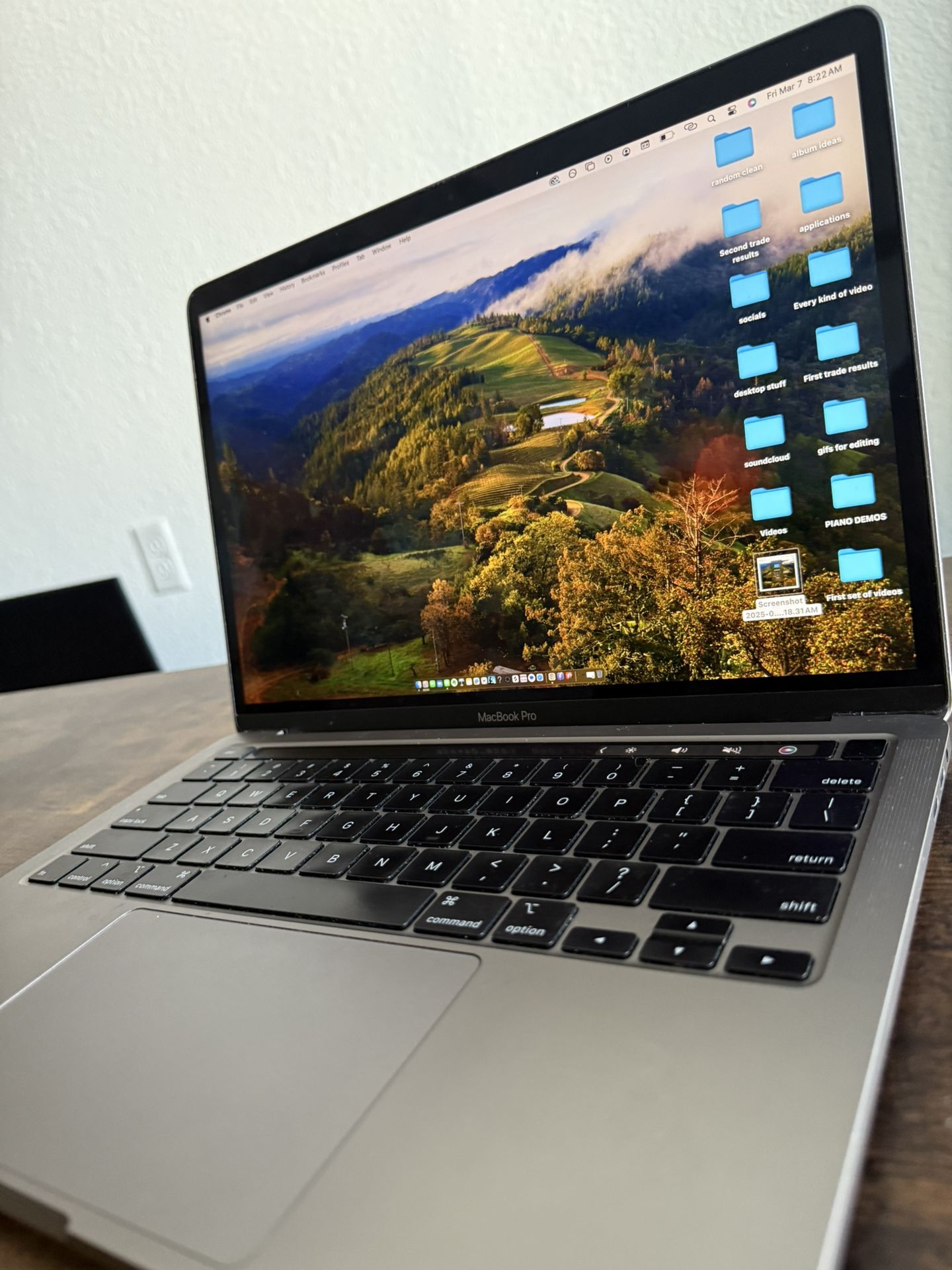 MacBook Pro, 2020, 13 Inch, 4 Thunderbolt Ports, 500Gb Storage