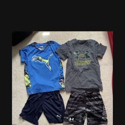 Size 5  Puma And Under Armour Lot 