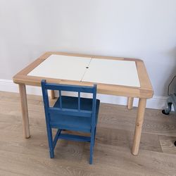 Ikea Flisat Child’s table + Chair