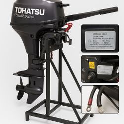 Tohatsu 8 horsepower 4-stroke  Push Start