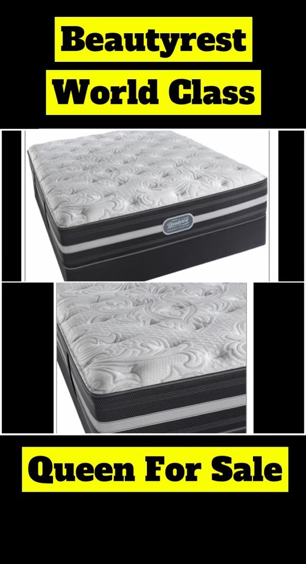 Queen BeautyRest World Class Mattress for Sale in Sacramento, CA OfferUp