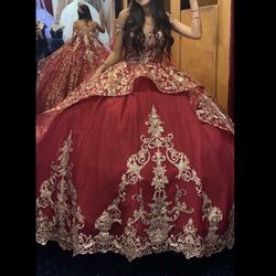 Red Quince Dress