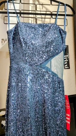 Mermaid Bodycon Sequin Gown Sz 5
