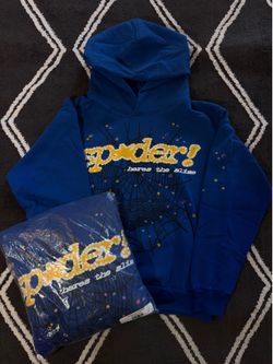 Spider TC Blue Hoodie