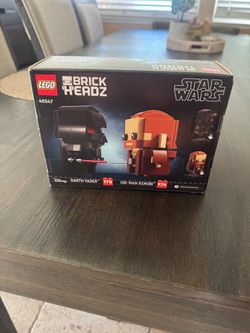Star wars brick heads lego set