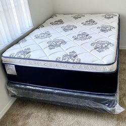 Full Size Mattress 14” Inches Pillow Top Of High Quality Also Available in Twin-Queen-King and Cali-King Same Day Delivery
