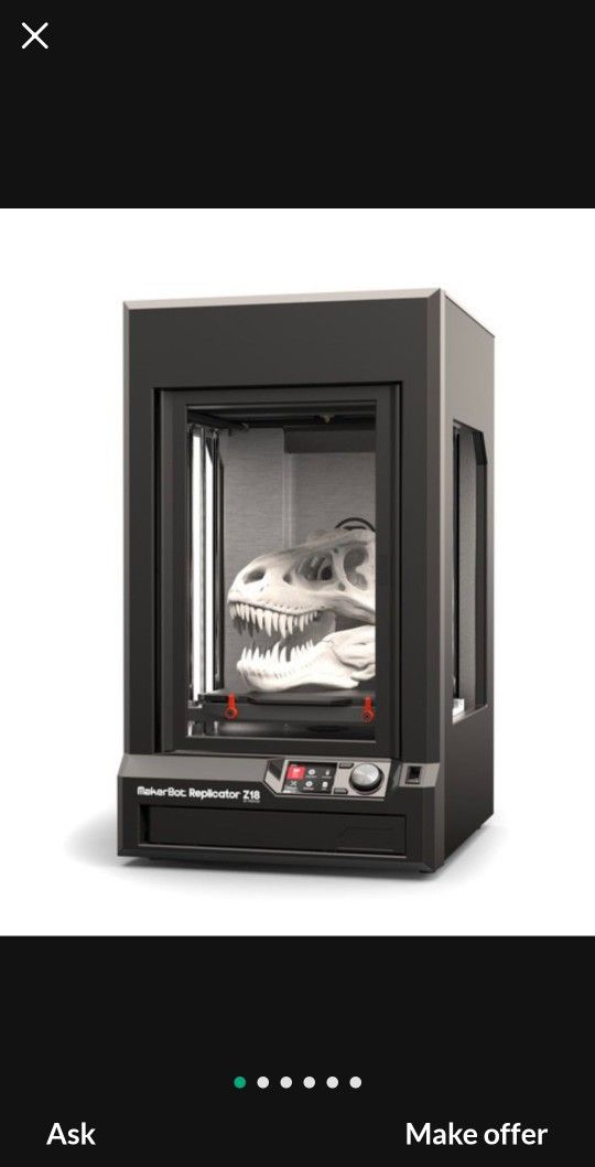 $6k 3D Printer. Makerbot Replicator Z18 3D Printer Massive Build Volume π₯ π₯ π₯