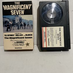 RARE The Magnificent Seven 1981 7 Betamax Beta CBS Fox Not for VHS