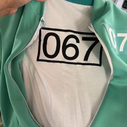 Squid Games Costume Set! Pants, Shirt, Sweater