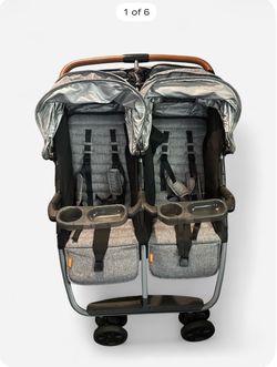 Zoe double stroller