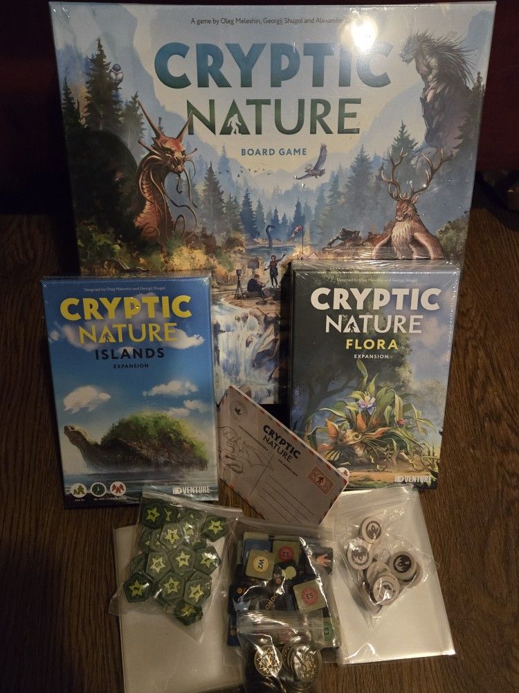CRYPYIC NATURE BOARD GAMES