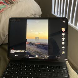 iPad Pro with TikTok
