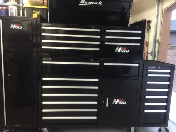 Homak 94 W X 22 D 26 Drawers H2pro Series Tool Chest New For Sale