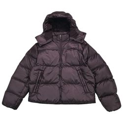 Lululemon Always Down Puffer Jacket Mens Medium M Purple Hoodie Parka Full Zip