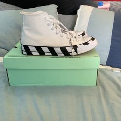 Off White Converse Size 10