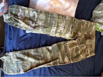 Camo cargo pants