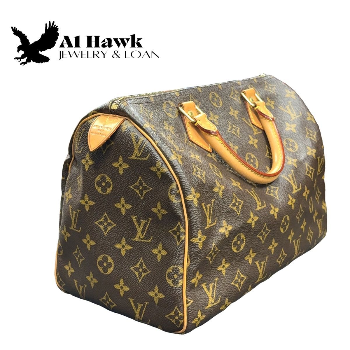 Louis Vuitton Speedy 30 – Damier Ebene – Authentic – (A1D021366) – Dust Bag – Style Meets Function
