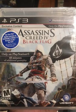 PS3 Assassins Creed 4 Black Flag.