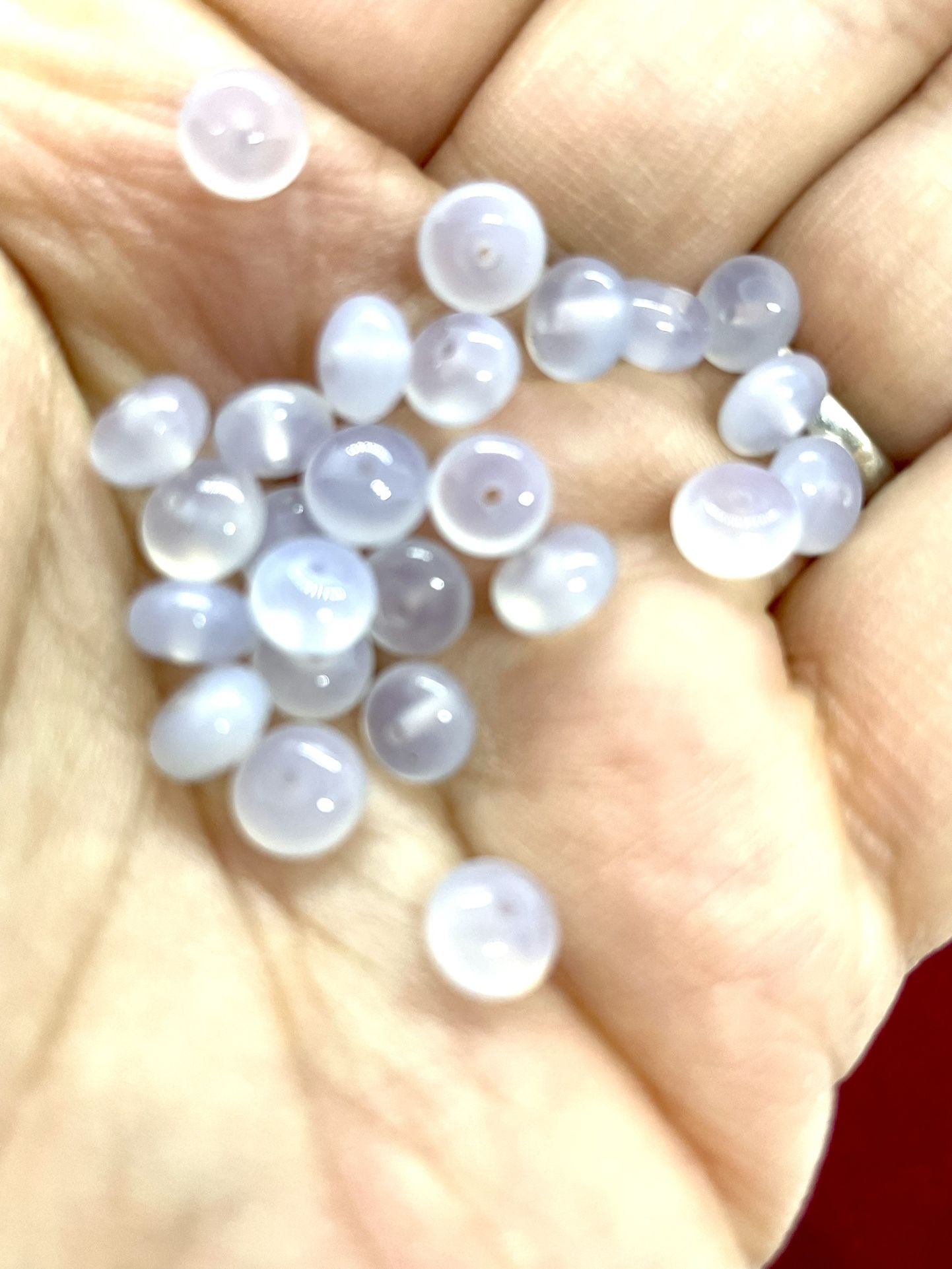 Lot Of Chalcedony Beads