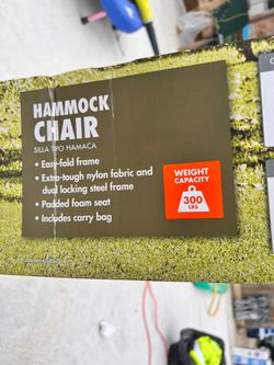 New Hammock Chair Thumbnail