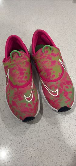 Nike React Flow GS 'Pink Prime Acid Wash' size 5.5Y