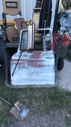 60s International Truck Door Vintage Advertisement 